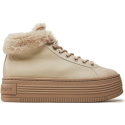 Calvin Klein Jeans Stiefeletten Bold Platf Low Laceup Mg YW0YW01590 Beige
