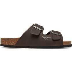 Pepe Jeans Pantoletten PMS90108 Braun