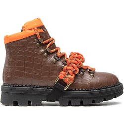Pinko Schnürstiefeletten Zenzero Scarpa AI 22-23 BLKS1 1H2134 A07K Braun