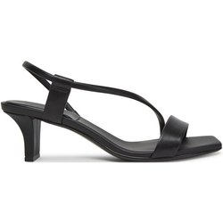 Calvin Klein Sandalen Heel Sandal 50 Squared Lth HW0HW02534 Schwarz