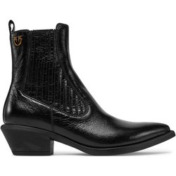 PINKO Cowboystiefel Tex 14 SD0345P083 Schwarz