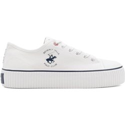 Beverly Hills Polo Club Sneakers aus Stoff BHPC027M Weiß
