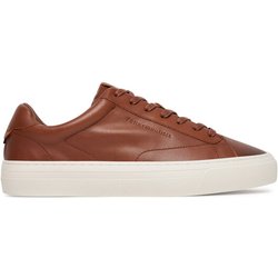Tommy Hilfiger Sneakers Premium Dress Cupsole Cognac FM0FM05771 Braun
