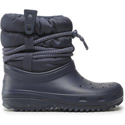 Crocs Schneeschuhe Classic Neo Puff Luxe Boot 207312 Dunkelblau
