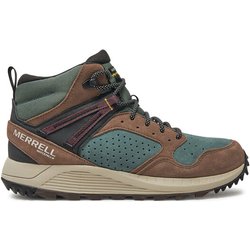 Merrell Schnürstiefeletten Wildwood Mid Ltr Wp J068031 Grün