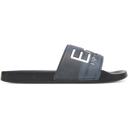 EA7 Emporio Armani Pantoletten 7X000108 AF15118 MC135 Schwarz