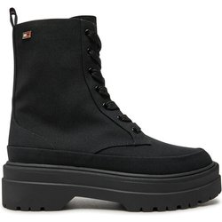 Tommy Hilfiger Stiefeletten FW0FW08200 Schwarz