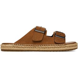 Tommy Hilfiger Espadrilles Flex Jutte Hilfiger Suede Sandal FM0FM05503 Braun