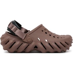 Crocs Pantoletten Echo Clog 207937 Braun