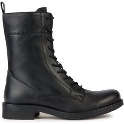 Geox Schnürschuhe D Rawelle D366RA 000TU C9999 Schwarz
