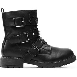 DeeZee Schnürstiefeletten CS2665-46 Schwarz