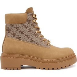 Guess Schnürstiefeletten FLTLEA FAL10 Braun
