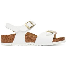 Birkenstock Sandalen Rio Flowers As Kids 1029561 S Weiß