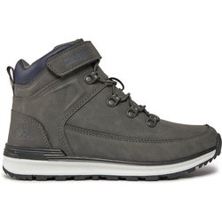 Kappa Schnürschuhe Logo Astos Md Ev Kid 371B8CW Grau