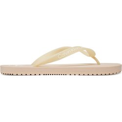 Calvin Klein Jeans Zehentrenner Beach Sandal Transparent Tpu YW0YW01829 Rosa