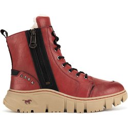 Mustang Schnürschuhe 1499-602-5 Rot