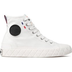 Palladium Sneakers aus Stoff Ace Cvs Mid U 77015-116-M Weiß