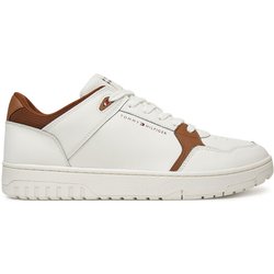 Tommy Hilfiger Sneakers Basket Core Lite Lth Mix FM0FM05518 Écru