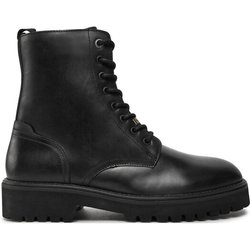 Pepe Jeans Schnürstiefeletten Durham Combat PMS50254 Schwarz