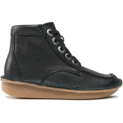 Clarks Schnürschuhe Funny Cedar 261738844 Schwarz
