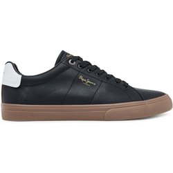 Pepe Jeans Sneakers aus Stoff Kenton Base PMS300003 Schwarz