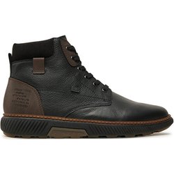 Rieker Schnürschuhe B3343-00 Schwarz