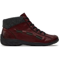 Rieker Stiefeletten L6543-35 Dunkelrot