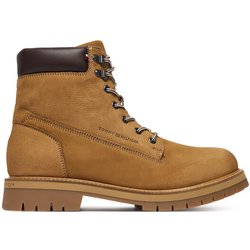 Tommy Hilfiger Schnürstiefeletten Flex Th Outdoor W Nbk Boot FM0FM05563 Braun
