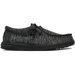 Hey Dude Mokassins Wally Sport Knit 40536-060 Schwarz