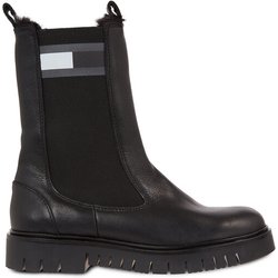 Tommy Jeans Klassische Stiefeletten Tjw Warmlined Chelsea Boot EN0EN02313 Schwarz
