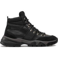 BOSS Schnürstiefeletten Chester Halb Sdltny 1 50523901 Schwarz