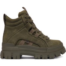 Buffalo Schnürschuhe Buffalo Aspha NC Mid 1622602 Khakifarben