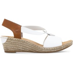 Rieker Sandalen 624H6-81 Weiß