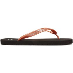 Calvin Klein Jeans Zehentrenner Beach Sandal Monologo Tpu YW0YW01719 Goldfarben