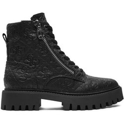 Guess Schnürschuhe Fiona FLTFIO FAL10 Schwarz