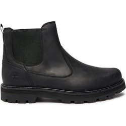 Timberland Klassische Stiefeletten Britton Road Mid Chelsea TB0A6A4WW021 Schwarz