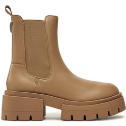 Guess Klassische Stiefeletten Charlotte FLFCHT ELE10 Beige