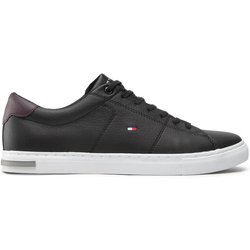 Tommy Hilfiger Sneakers Essential Leather Detail Vulc FM0FM04047 Schwarz
