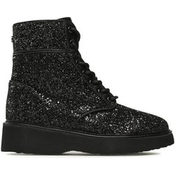 MICHAEL Michael Kors Schnürschuhe Aniya Lug Bootie 40F3AYFEED Schwarz