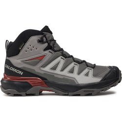 Salomon Trekkingschuhe X Ultra 360 Mid GORE-TEX L47447800 Grau