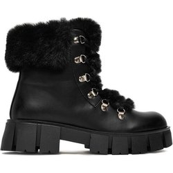 DeeZee Schnürschuhe 90190-6 Schwarz
