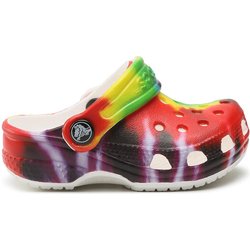 Crocs Pantoletten Littles Graphic Clog 207281 Bunt