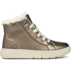 Geox Schnürschuhe J Theleven Girl B Ab J46HTA 077BC C9006 S Grau