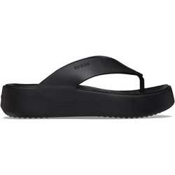 Crocs Zehentrenner Gataway Platform Flip 209410 Schwarz