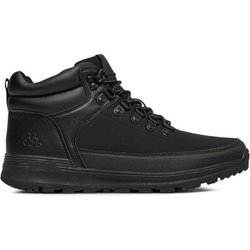 Kappa Schnürstiefeletten Logo Monsi Md 304SHK0 Schwarz