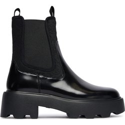 Tory Burch Klassische Stiefeletten T Monogram 177079 Schwarz