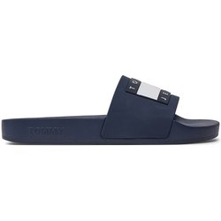 Tommy Jeans Pantoletten Flag Pool Sld Ess EN0EN02115 Dunkelblau