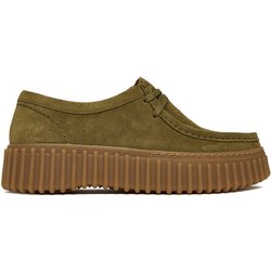 Clarks Halbschuhe Torhill Bee 26184586 Khakifarben