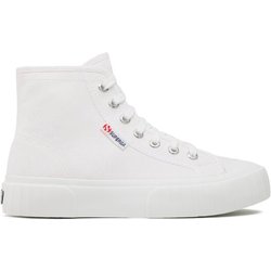 Superga Sneakers aus Stoff 2696 Stripe S112I9W Weiß