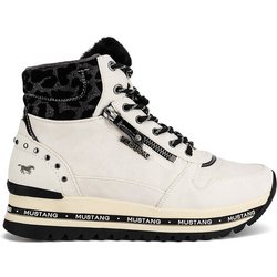Mustang Stiefeletten 1364-503 Weiß